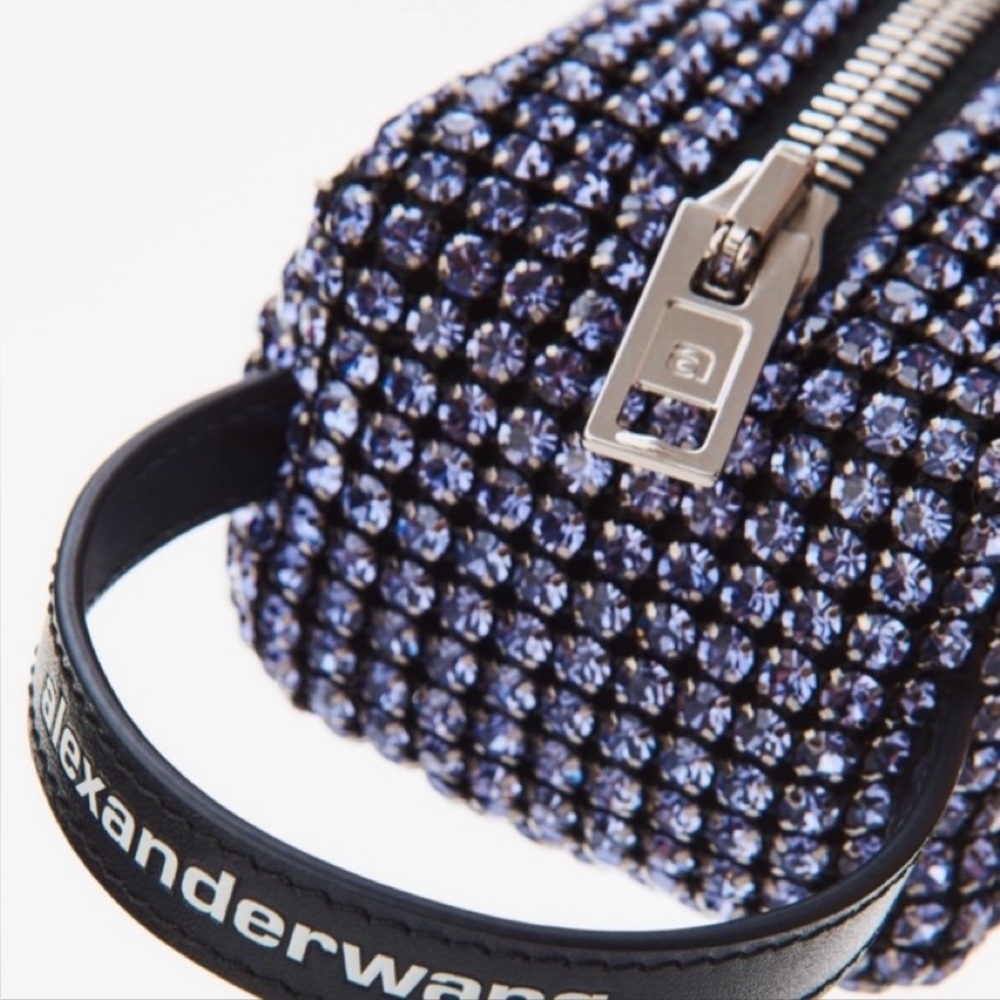 New Alexander Wang Purple Pochette Bag - Picture 5 of 13